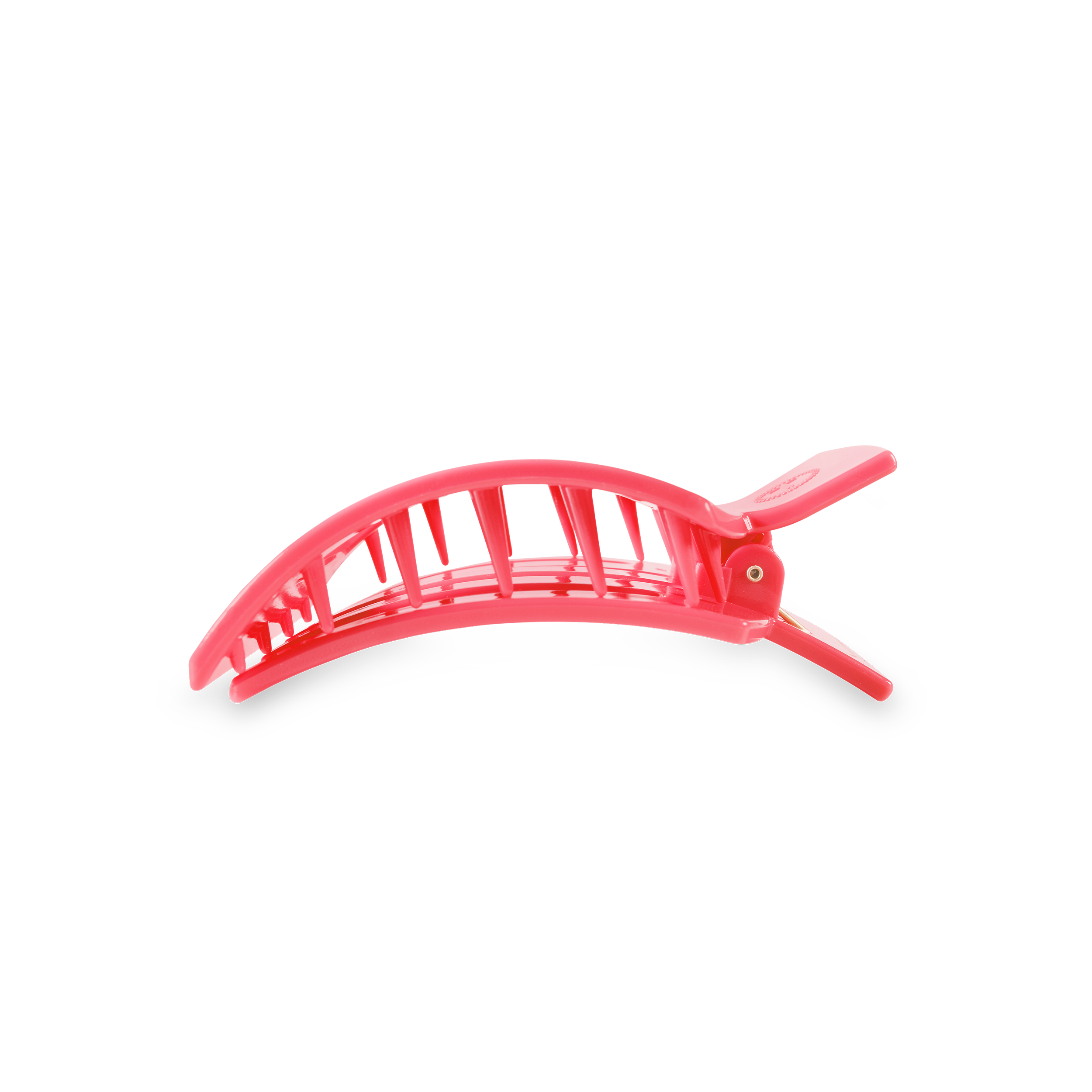 Flat Square Hair Clip | Medium | Bikini Boardroom showing bendable teeth for a secure yet gentle hold