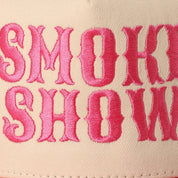 SMOKE SHOW Baseball Cap/ Hot Pink