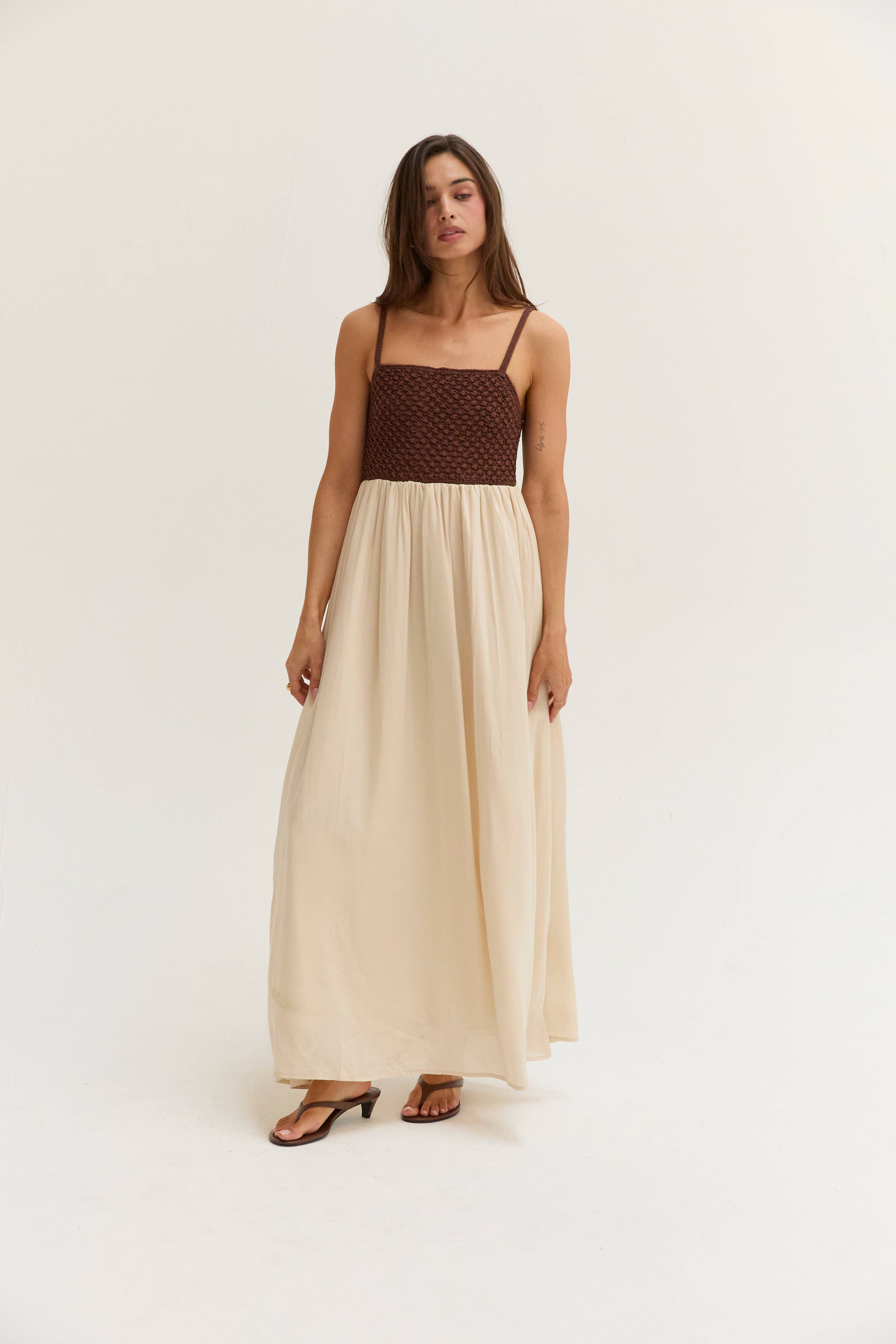 Jane Weave Maxi Dress