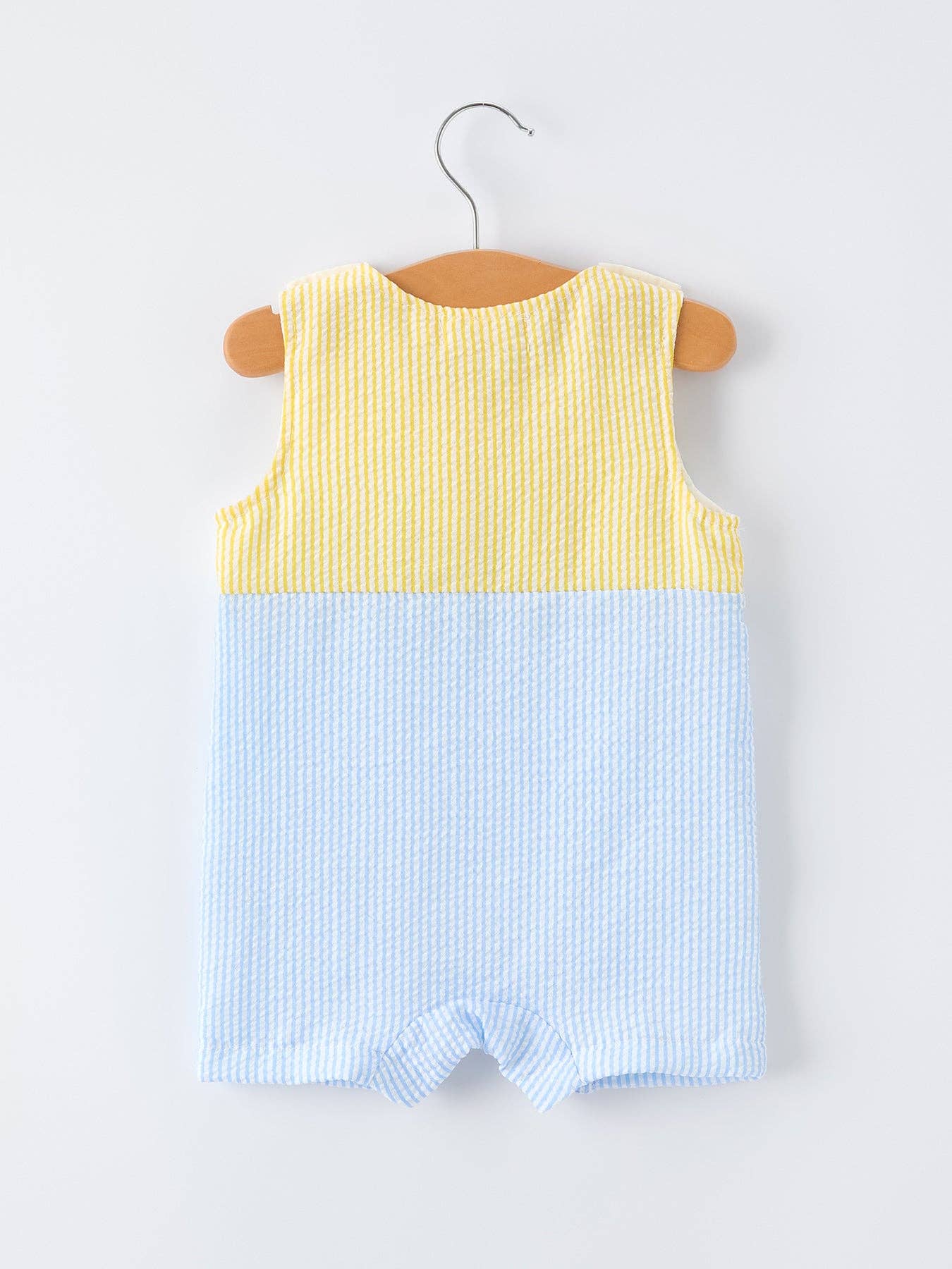 "Jesus Loves Me "Baby Boy Romper