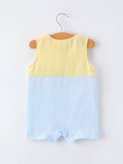 "Jesus Loves Me "Baby Boy Romper