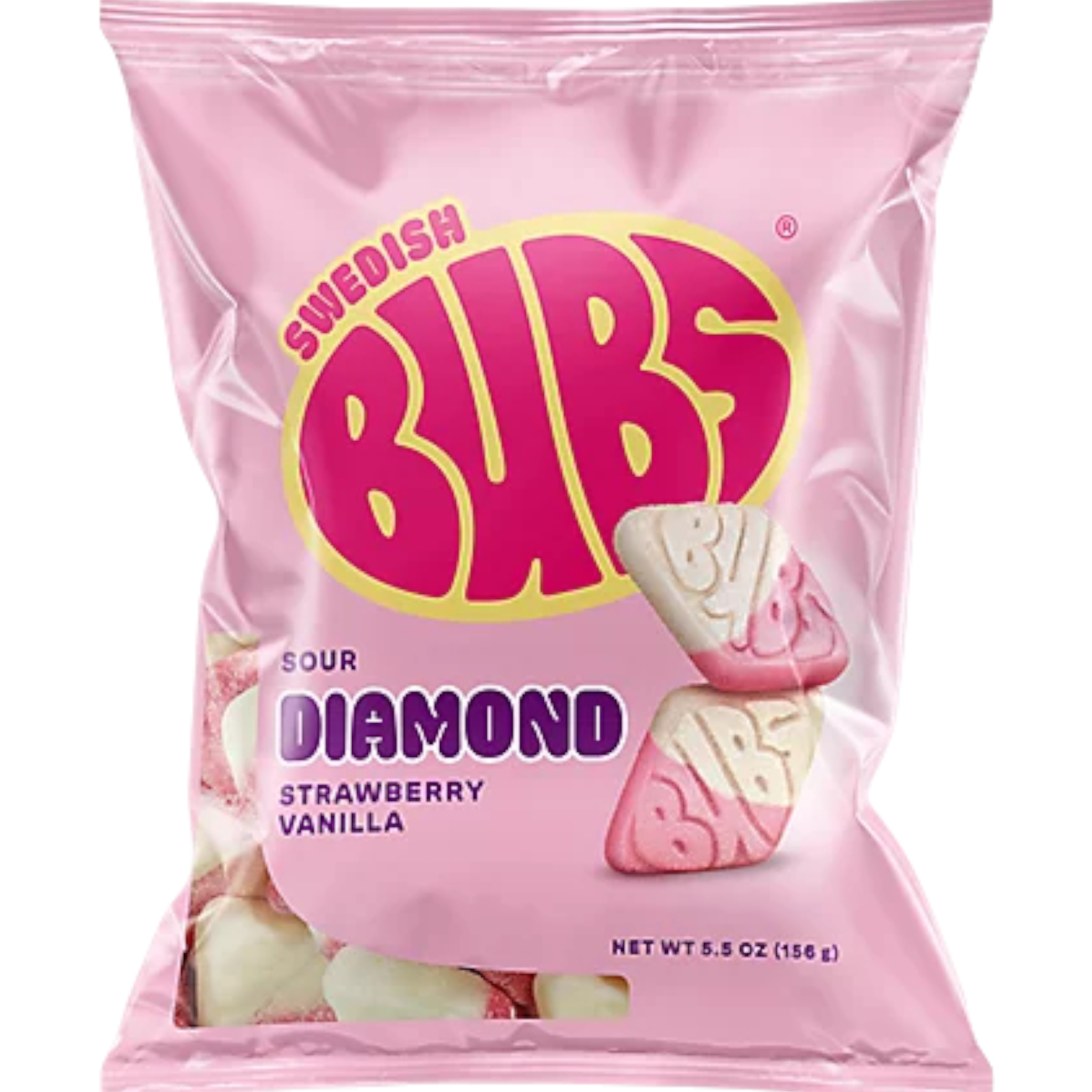 Bubs Strawberry Vanilla Swedish Candy