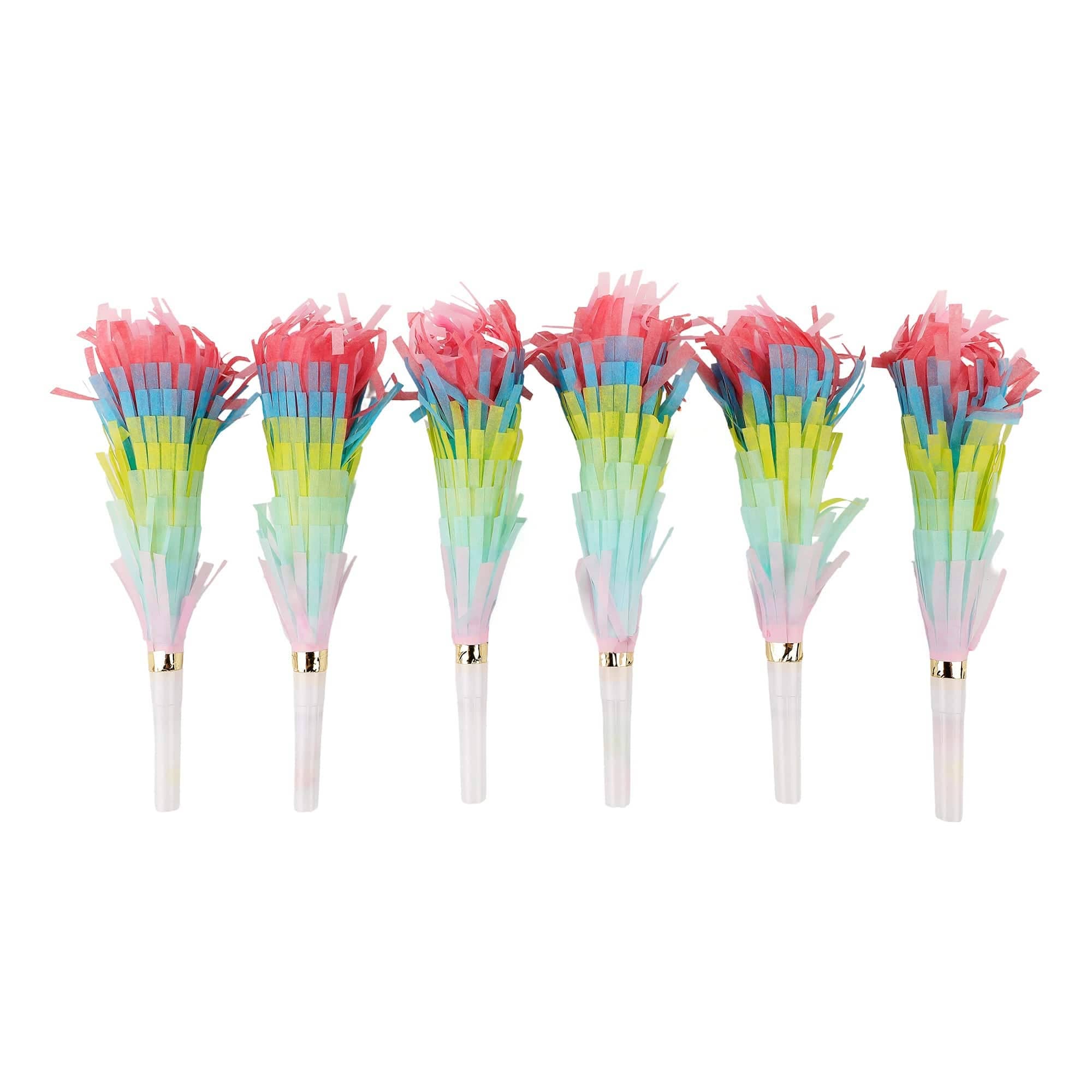 Frill Seeker Fringe Confetti Party Blowers (6 ct) — view 8