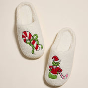 Red Grinch HolidayChristmas Slippers