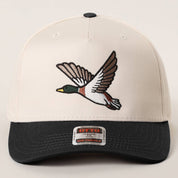 Flying Mallard Trucker Hat/ Black