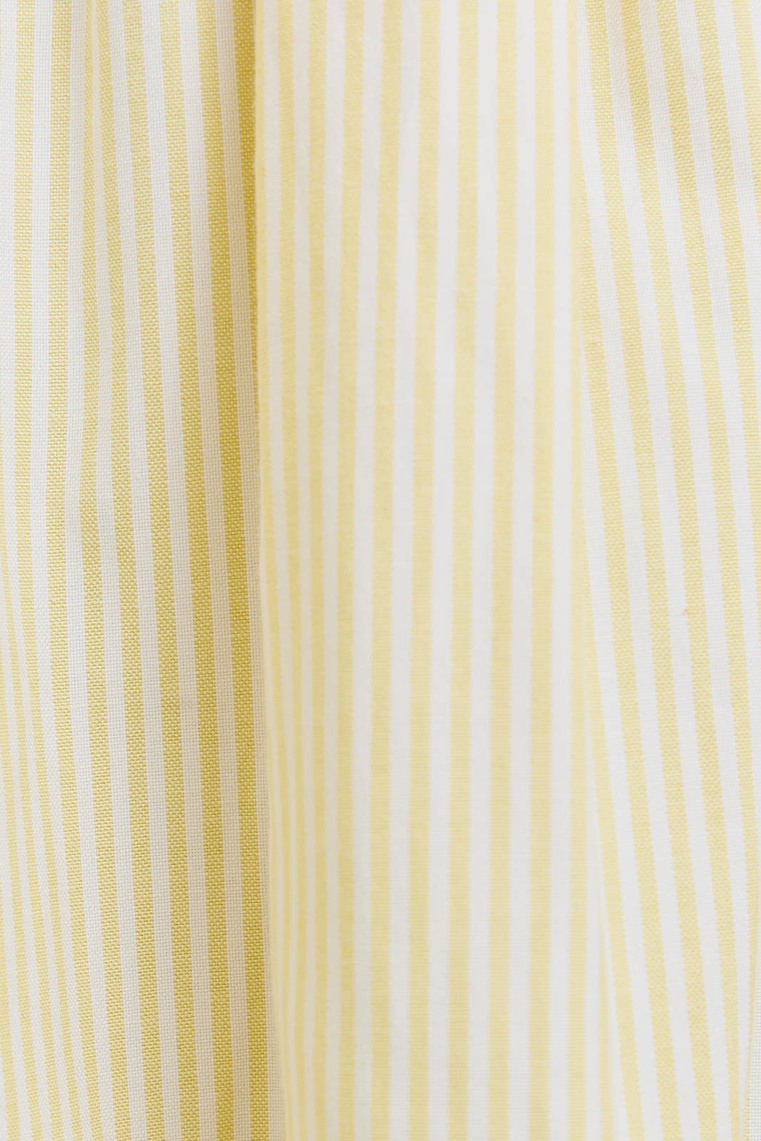 Yellow Striped Top and Bubble Skirt Set