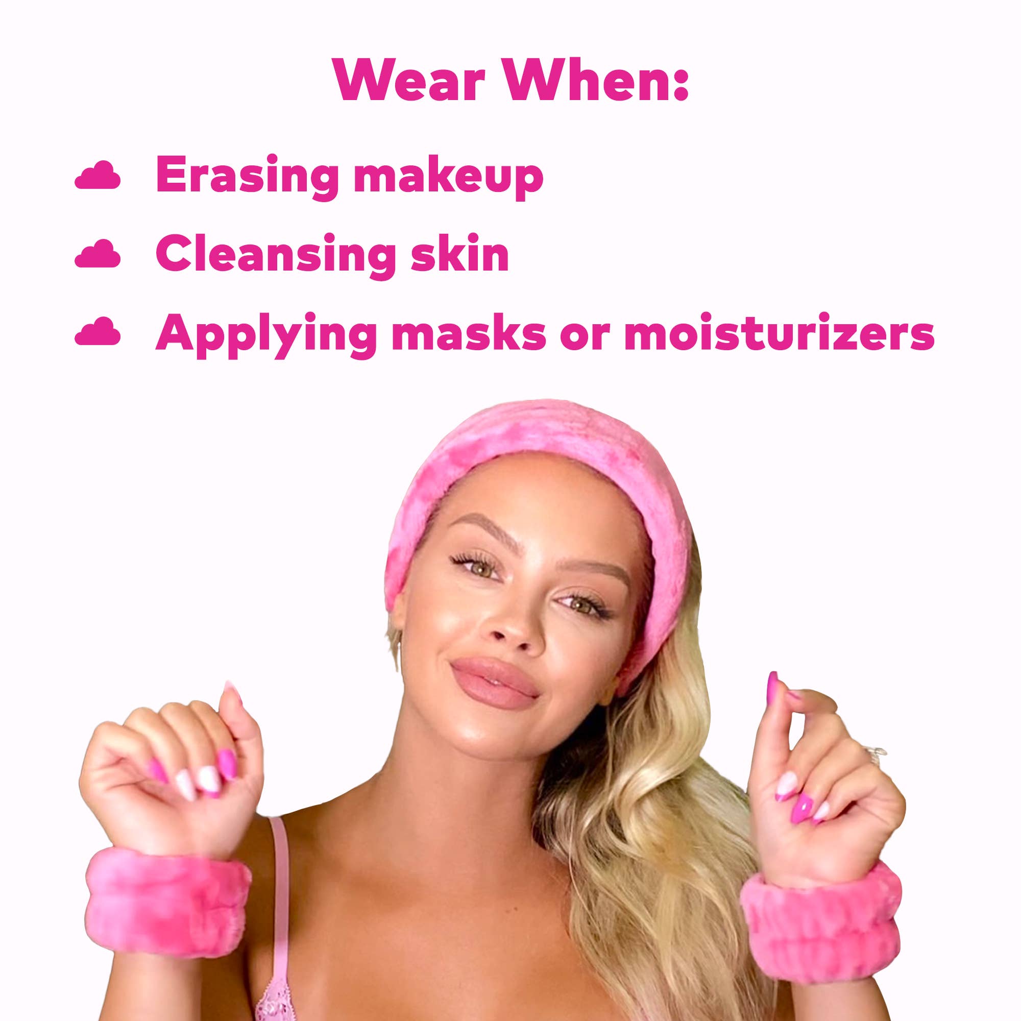 Pink Drip Eraser Spa Gift Set