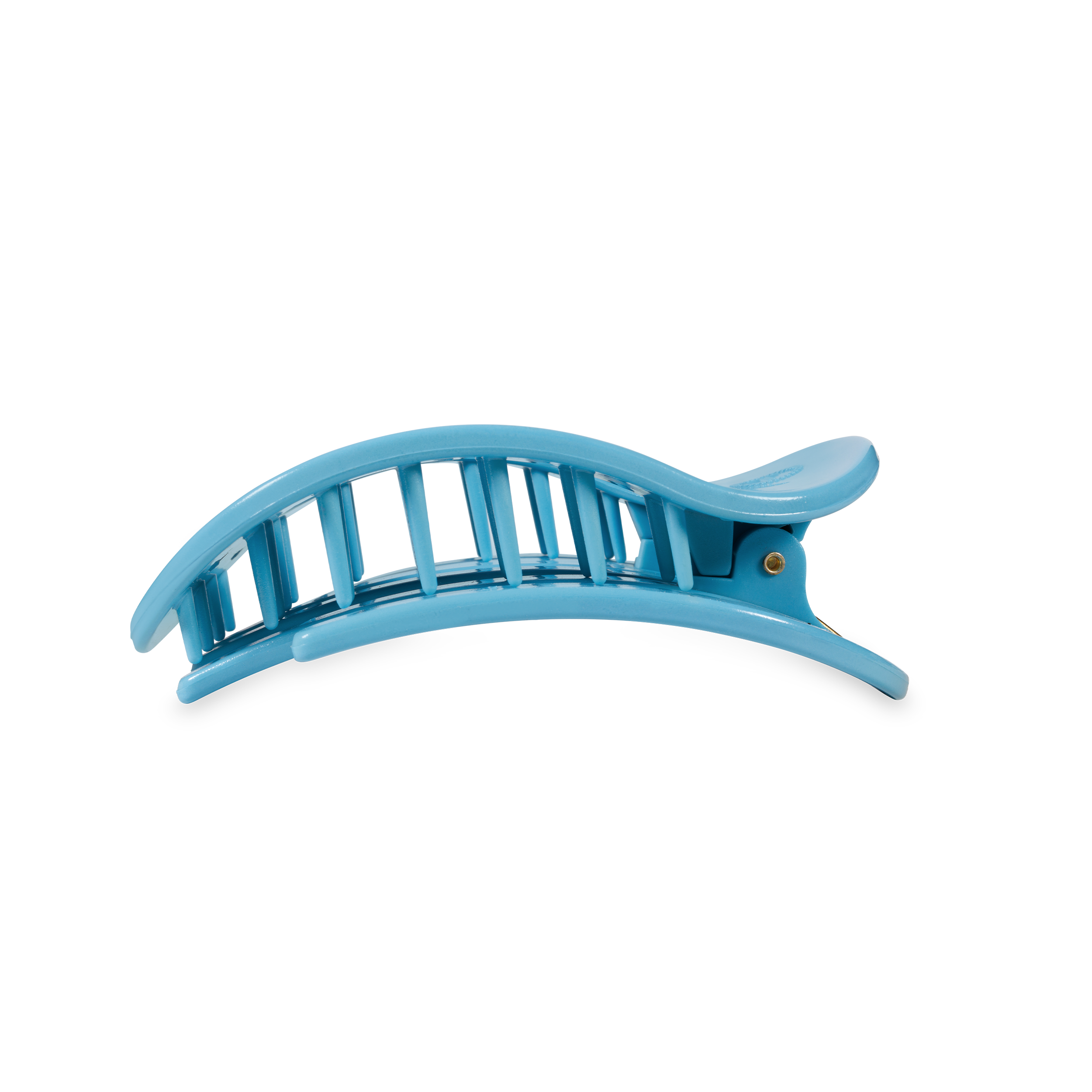Flat Round Hair Clip | Medium | Summer Sky