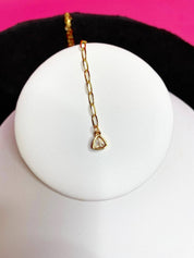 Gold Celeste Lariat Necklace