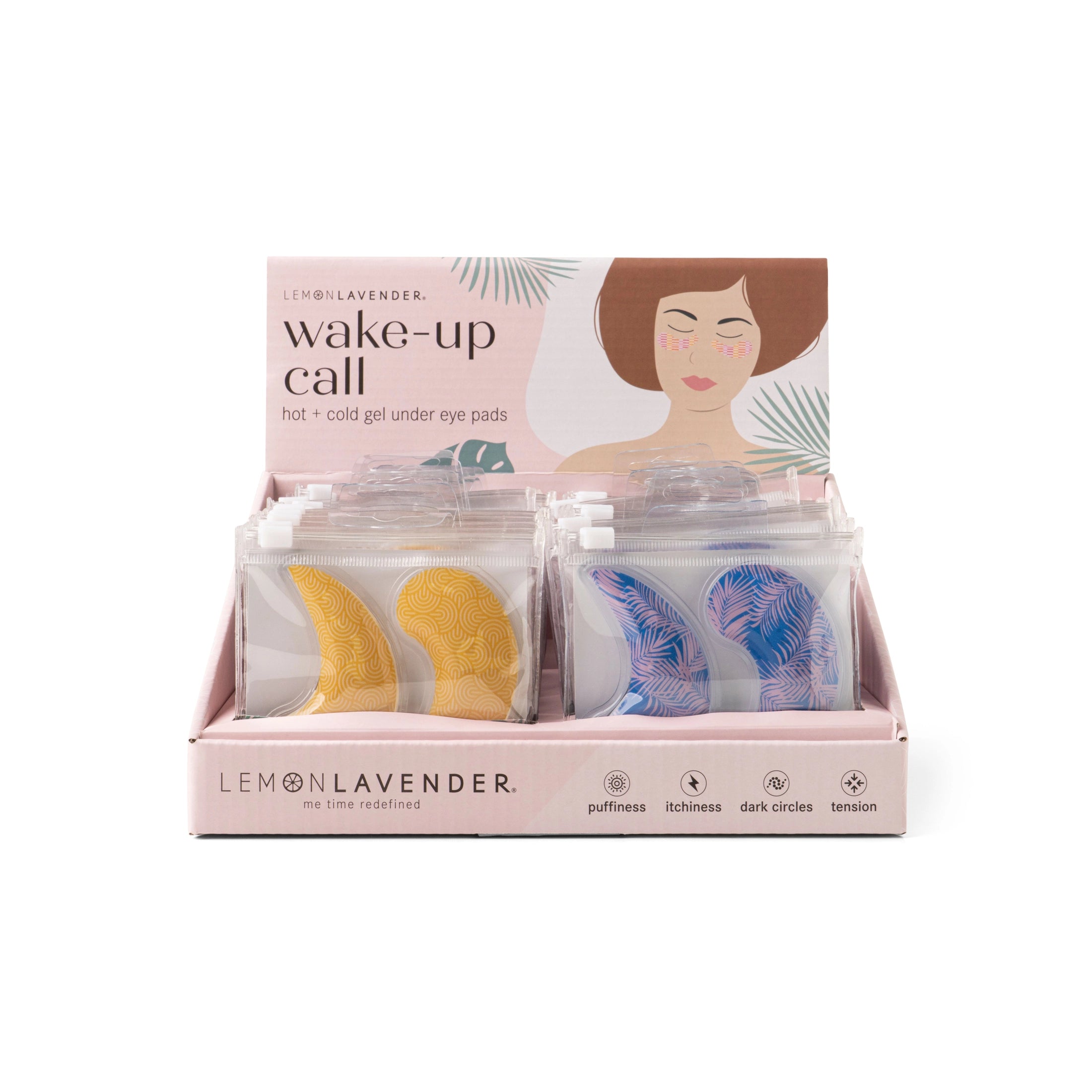 Lemon Lavender Under Eye Gel Pads at Ninety Nine Boutique