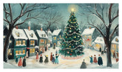 Village Tree Christmas Jigsaw Puzzle 600pc