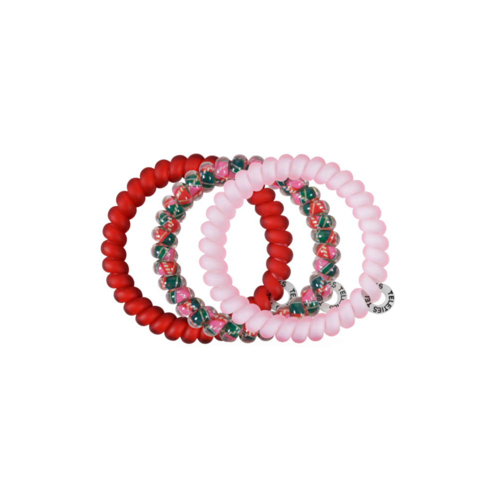 Spiral Hair Coils | Small | Tied in Tartan