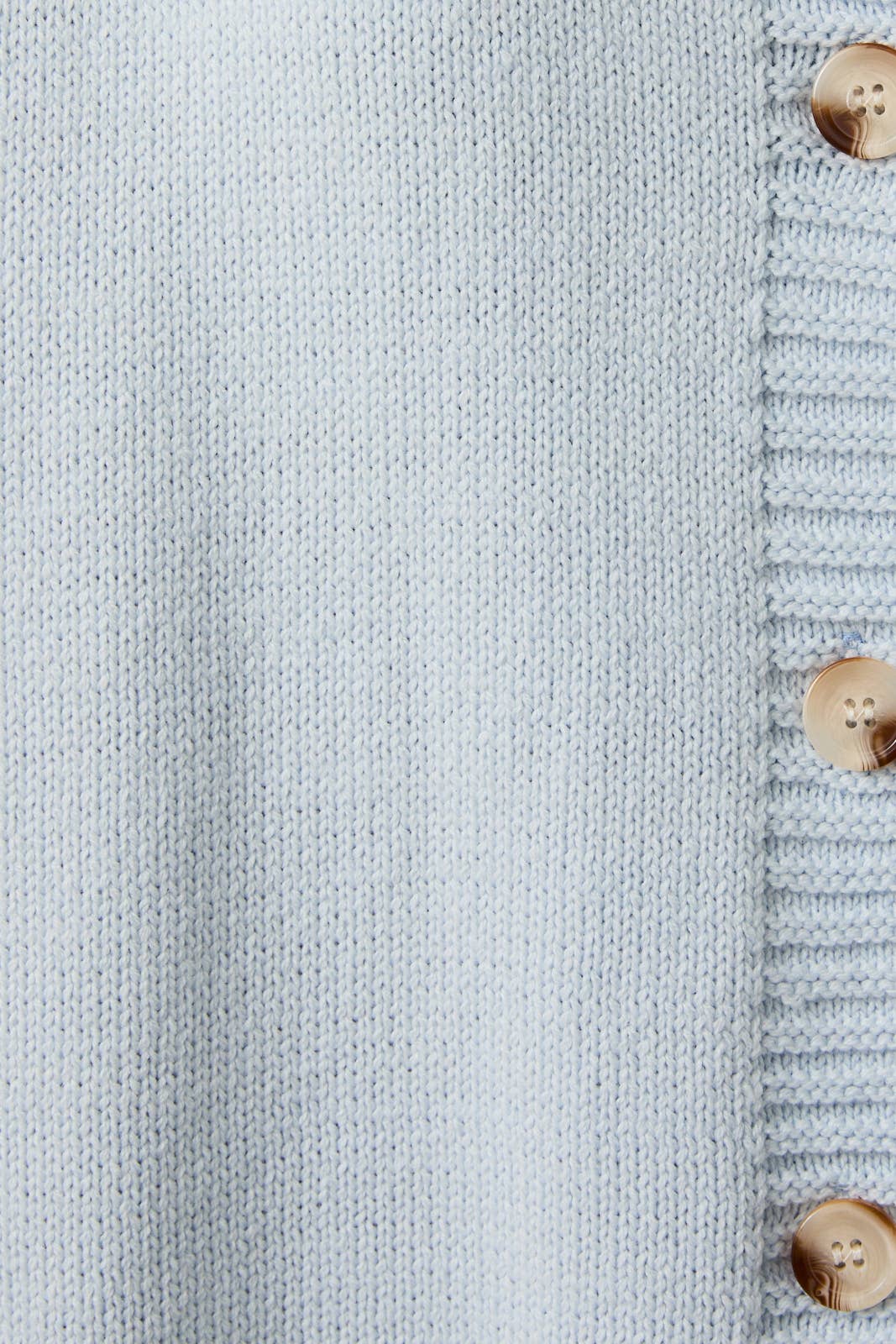 Light Blue Short Sleeve Cardigan