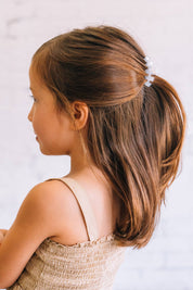 Coconut White Tiny Classic Hair Clip