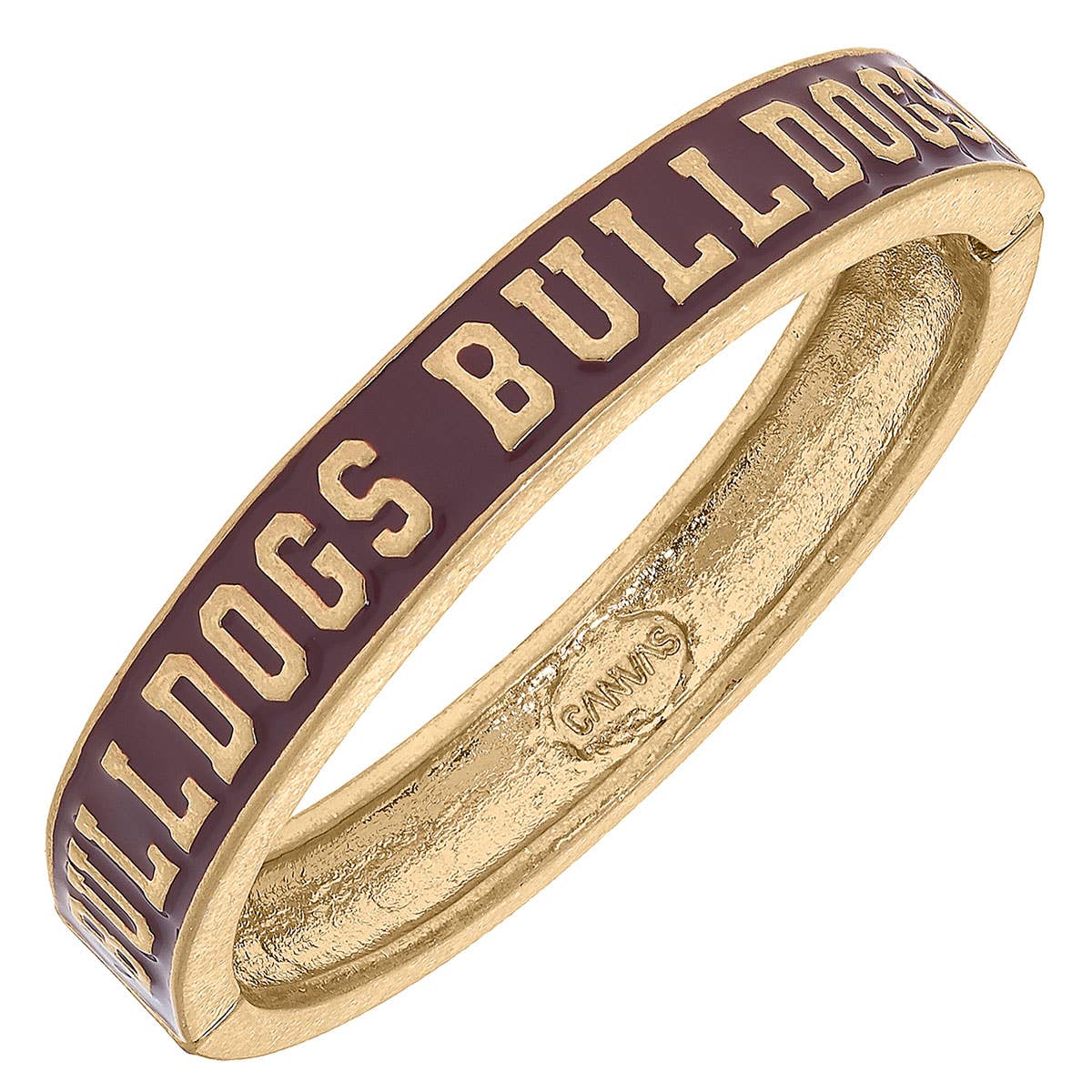 Mississippi State Bulldogs Enamel Hinge Bangle