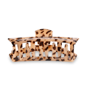 Open Hair Clip | Large | Blonde Tortoise