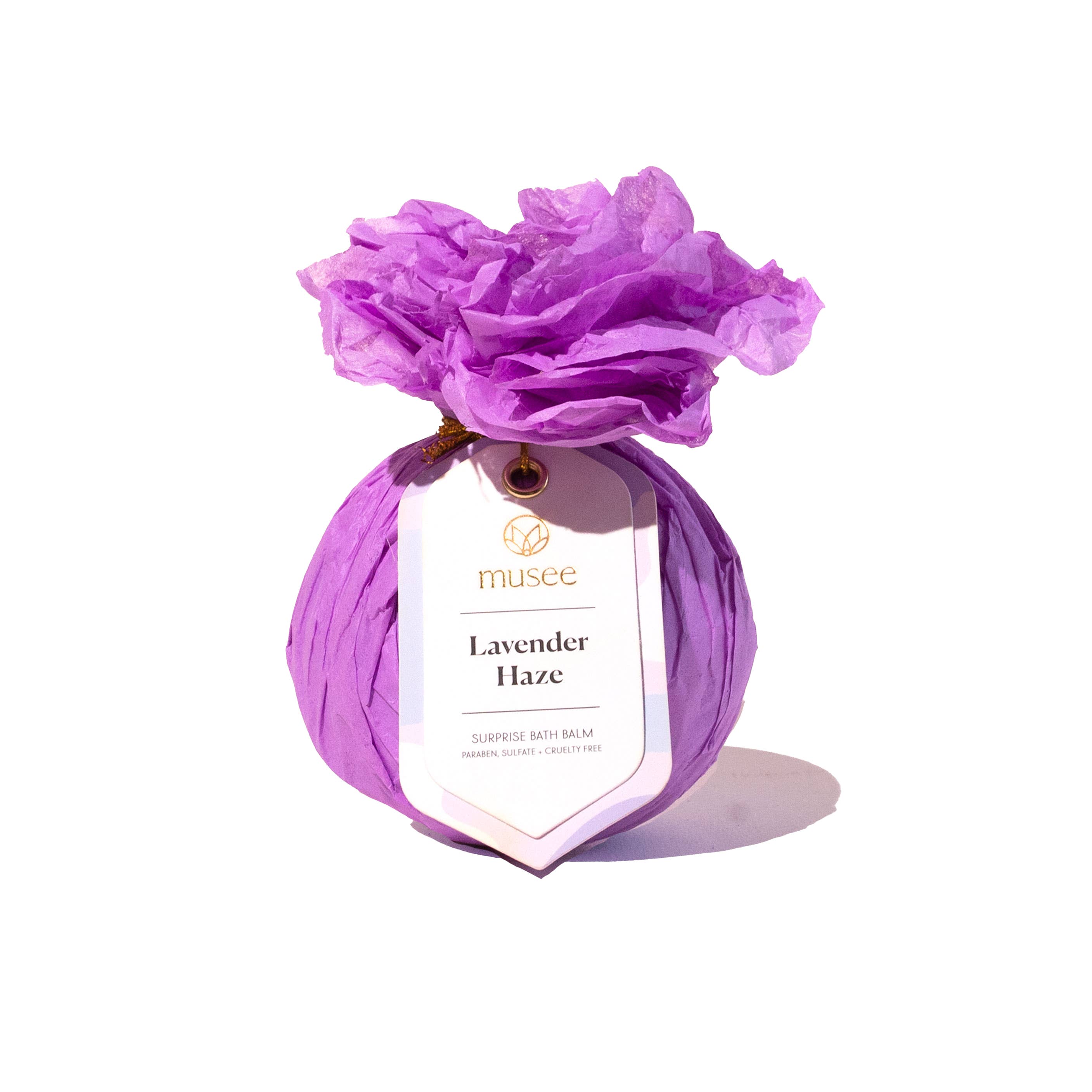 Lavender Haze Bath Balm — lavender fragrance and purple and blue swirled bath balm