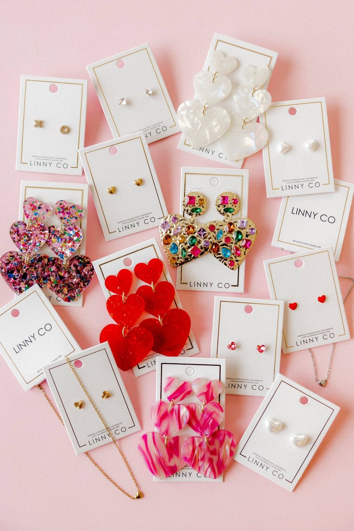 Screwback Stud Earrings Hadley