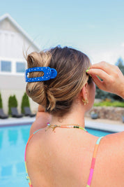 Polka Dot Oversized Lay Down Claw