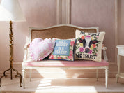 Heart Toile Pillow