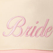 Bride Text Embroidery Two-Tone Trucker Hat
