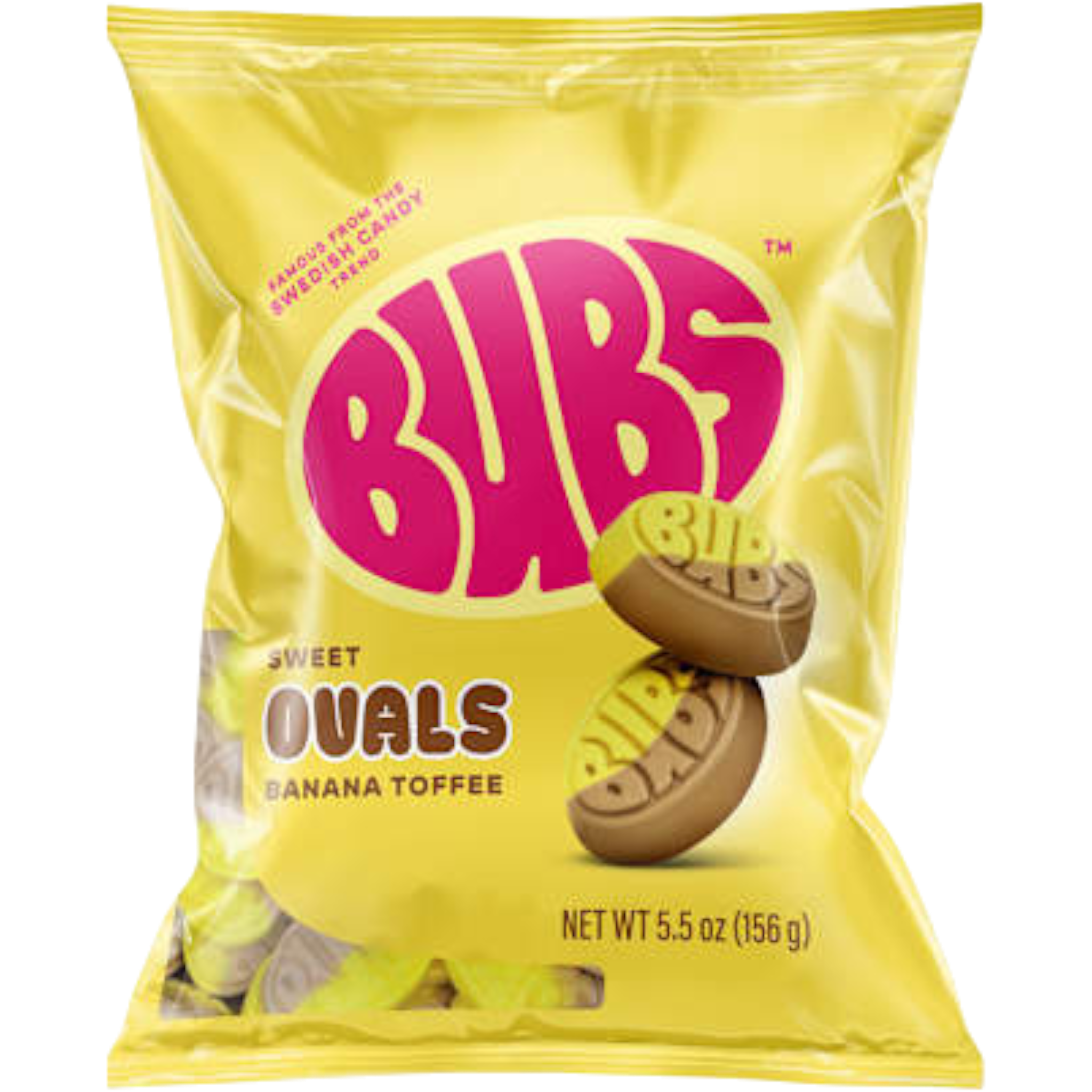 Bubs Banana Toffee Swedish Candy