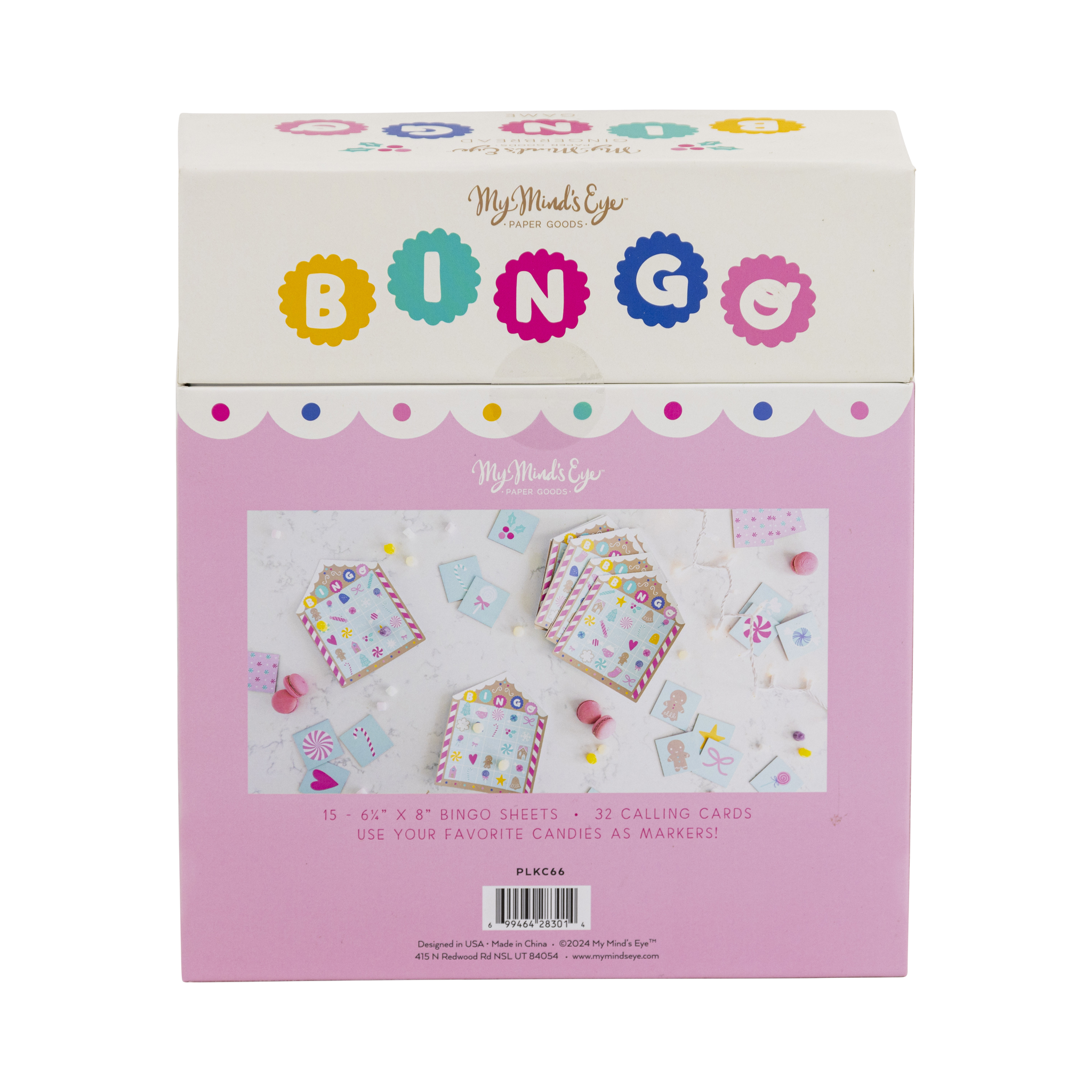 PLKC66 -  Gingerbread Bingo Game