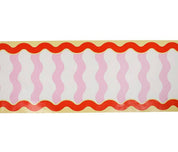 Groovy Waves Paper Table Runner (25 foot, cut to fit) from Ninety Nine Boutique