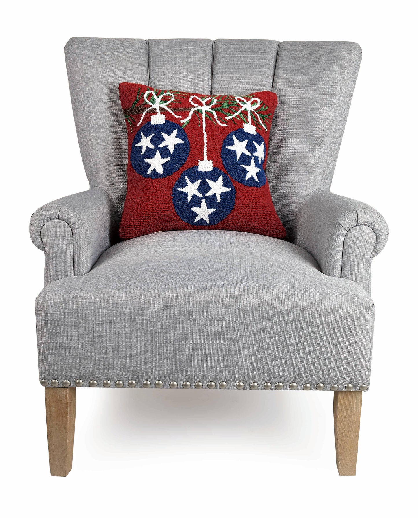 Tennessee Ornaments Hook Pillow