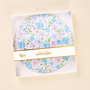Mouse Pad-Secret Garden Blue