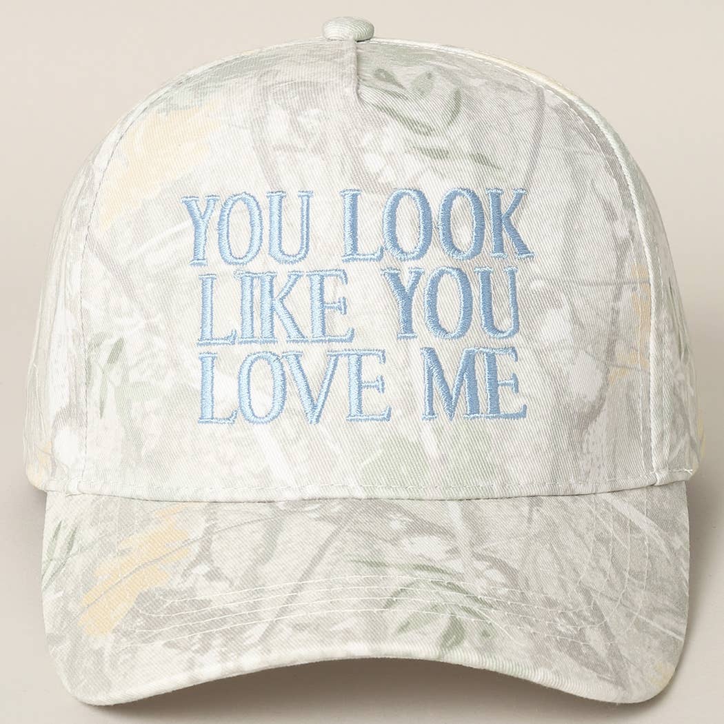 You Look Like You Love Me Cap/ Blue