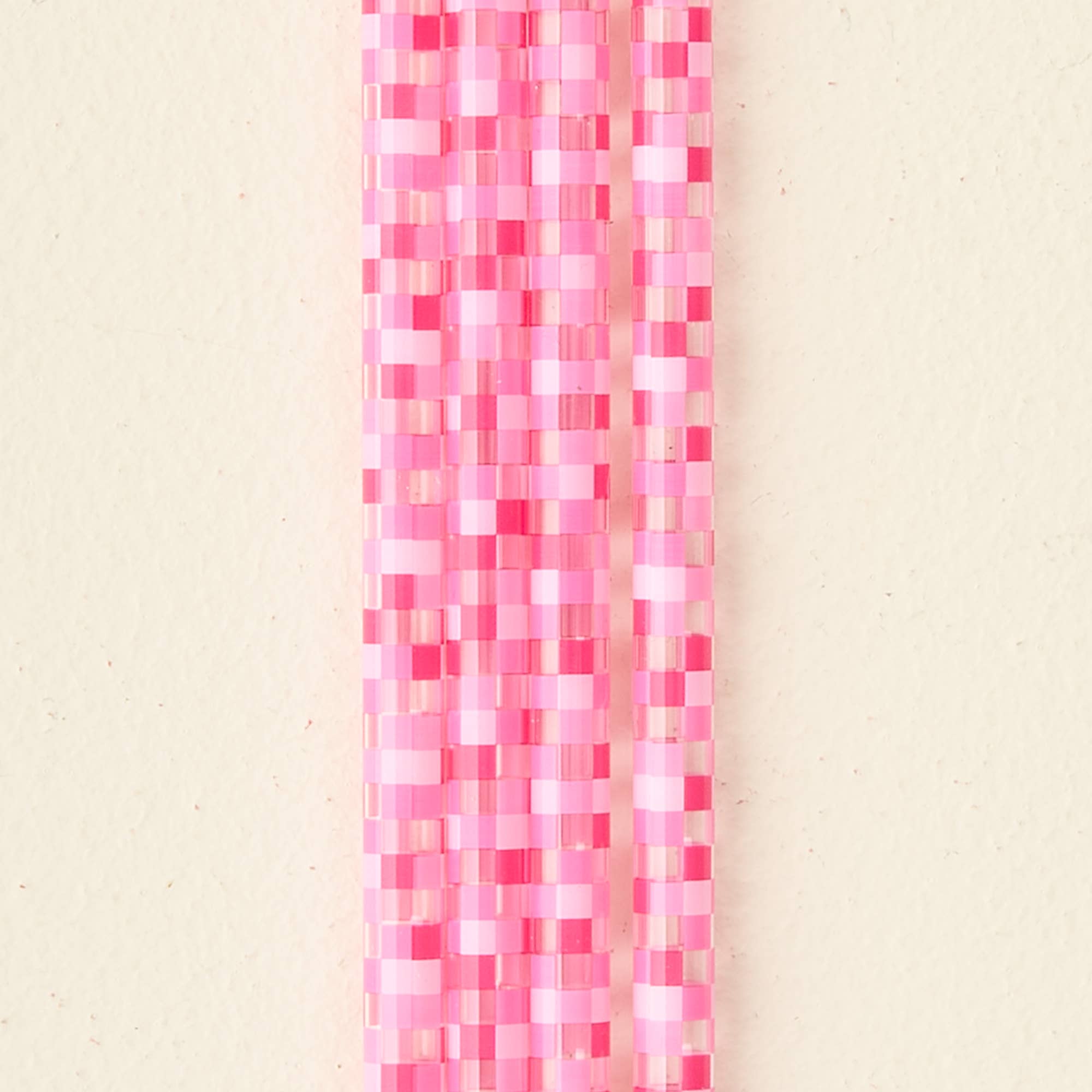 Pink Tumbler Straw Set