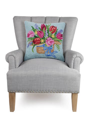 Tulips On Hat Hook Pillow