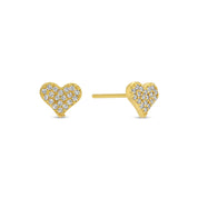 Heart Velvet Stud Gift Set