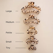 Open Blonde Tortoise | Petite | Hair Clip