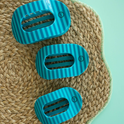 Splash Zone | Small | Flat Round Hair Clip