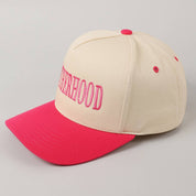 Motherhood Trucker Hat/ Hot Pink