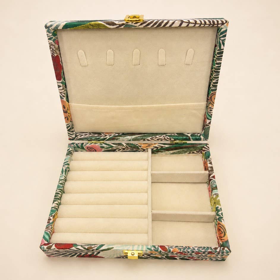 Floral Jewelry Box