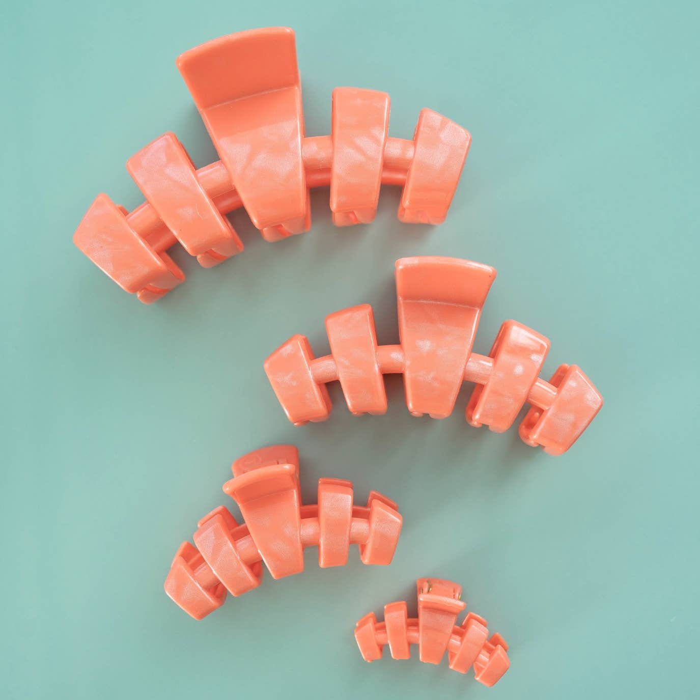 Classic Hair Clip | Tiny | Dreamsicle