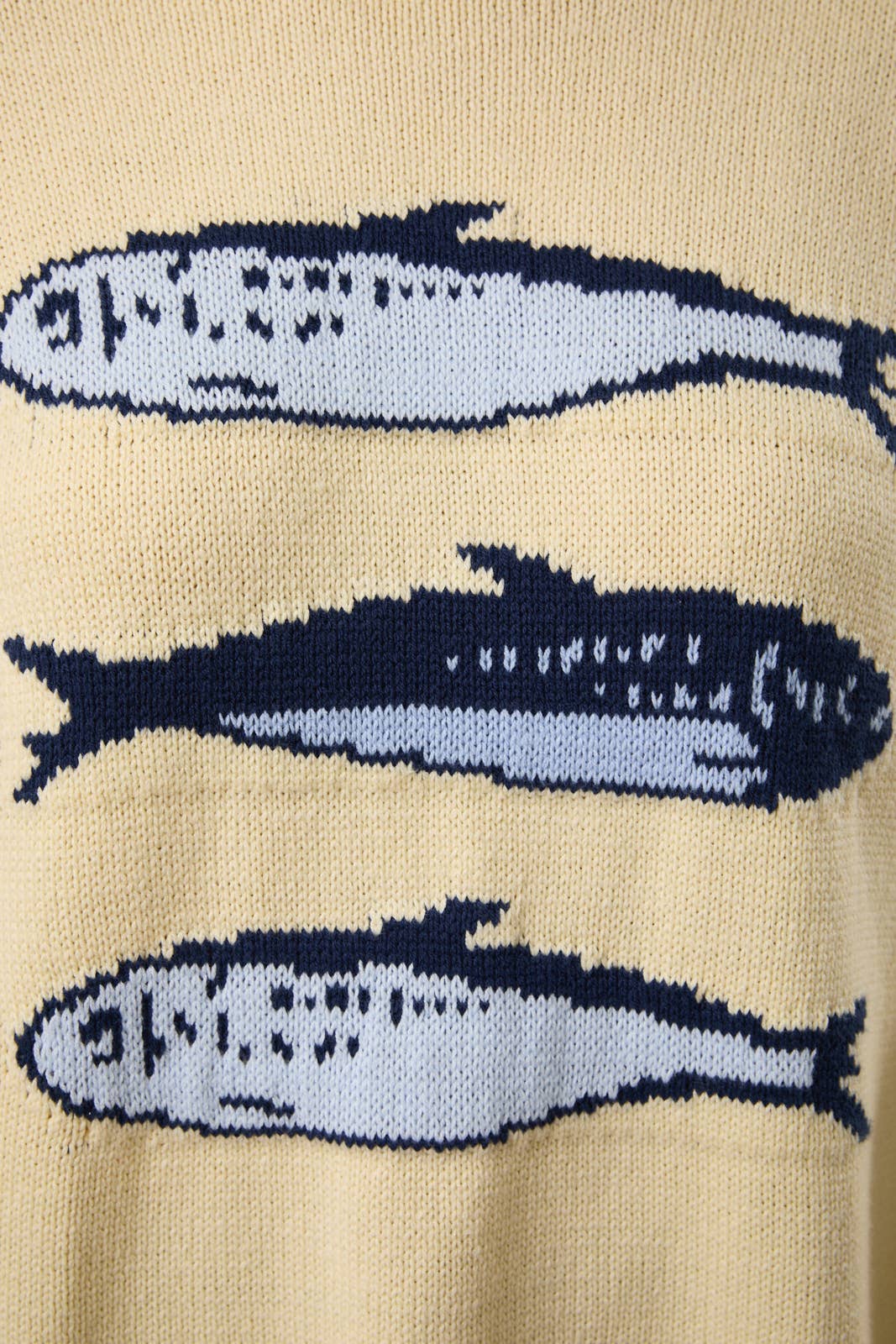 Yellow Sardines Sweater