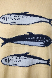 Yellow Sardines Sweater