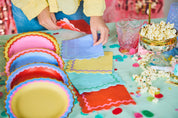 Rainbow Ric Rac Assorted Dinner Plates (10 ct) — view 11