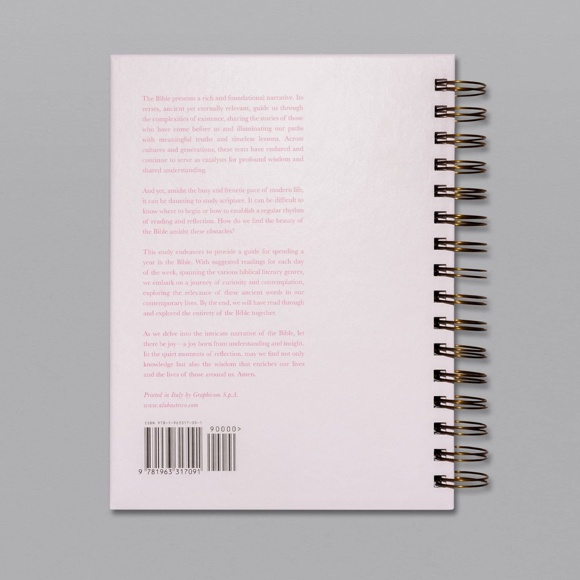 Spiral Bound A Beautiful Year 52-Week Bible Study