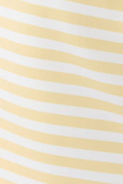 Yellow Striped Skort