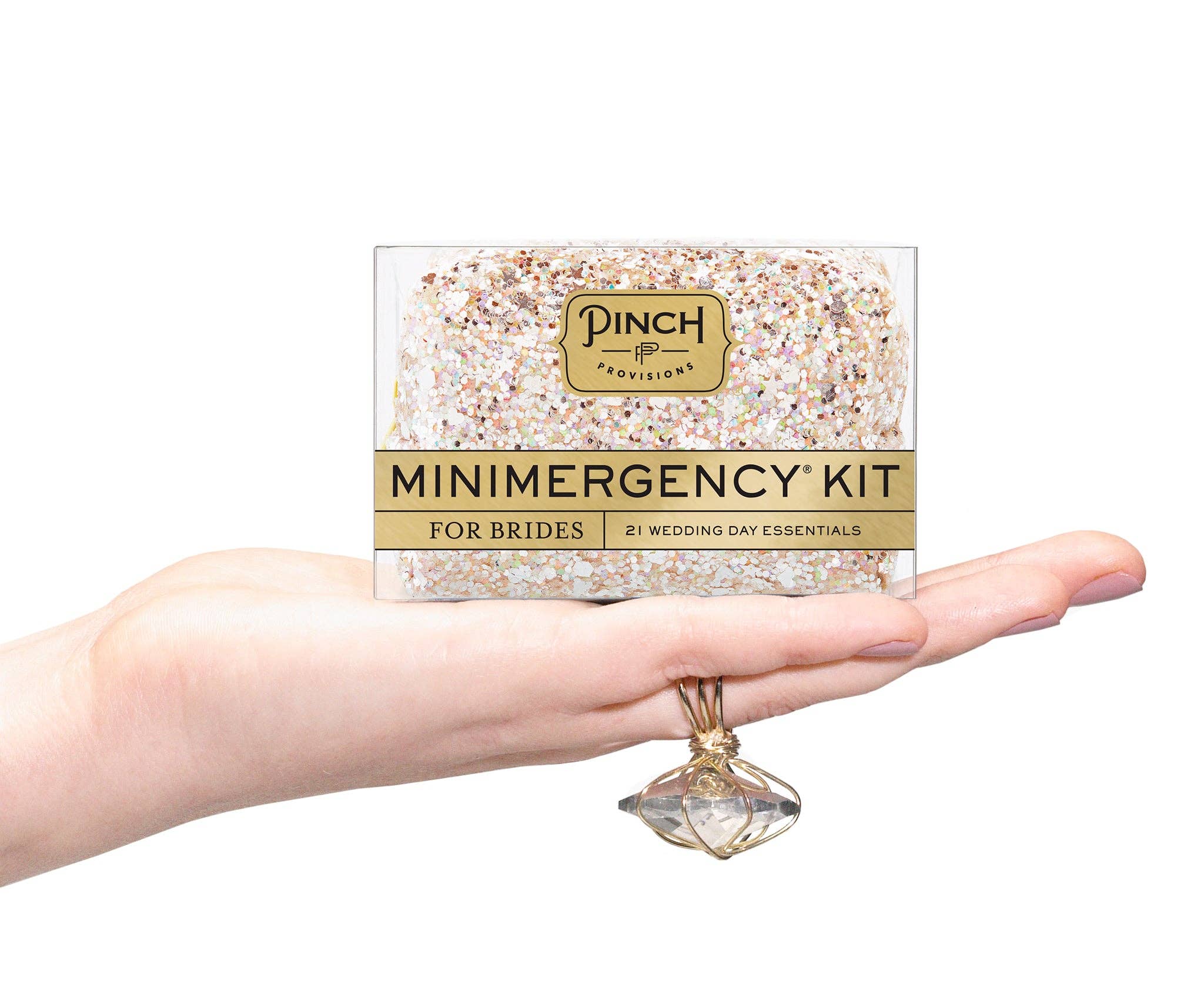 Champagne Minimergency Kit for Brides