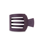 Square Flat Hair Clip | Med. | Burgundy Bliss