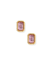 Screwback Stud Earrings Madison Pink