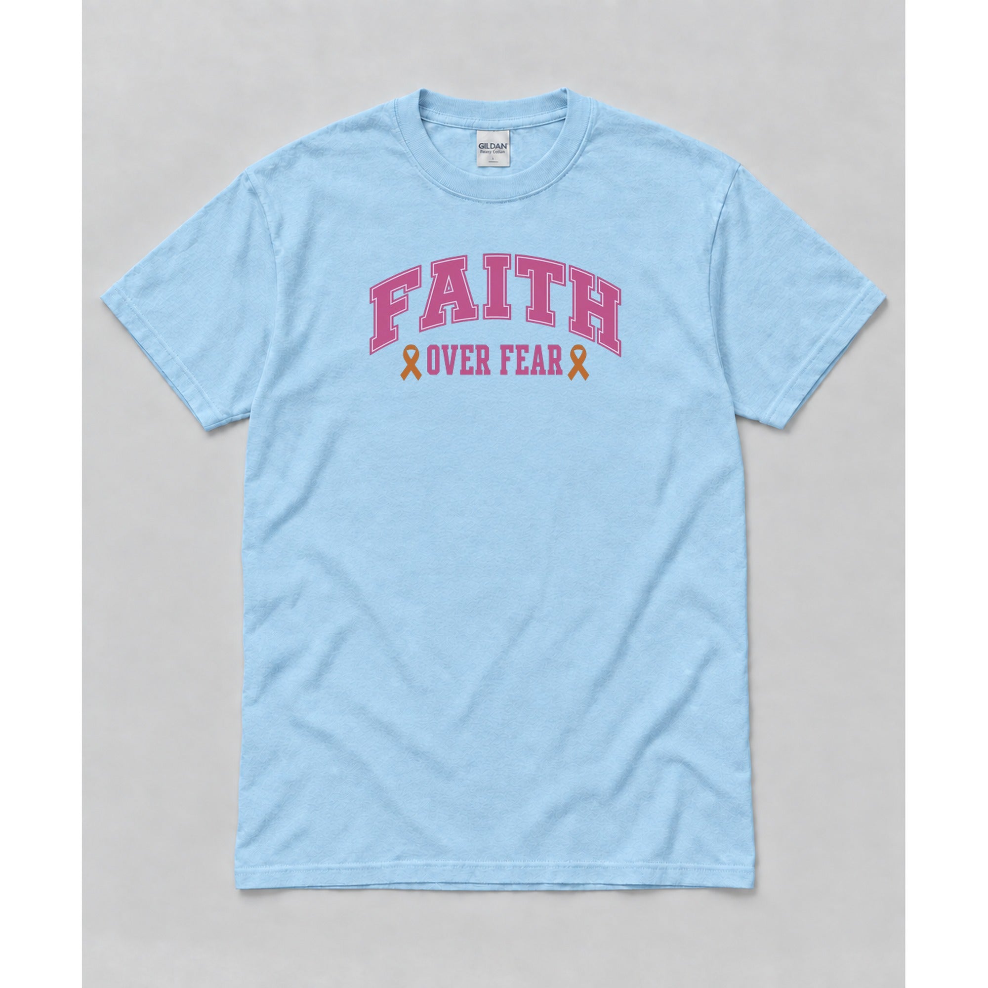 Short Sleeve Light Blue mockup