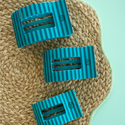 Splash Zone | Medium | Flat Rectangle Hair Clip