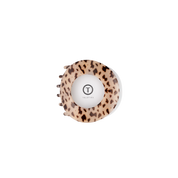 Flat Circle Hair Clip | Small | Blonde Tortoise